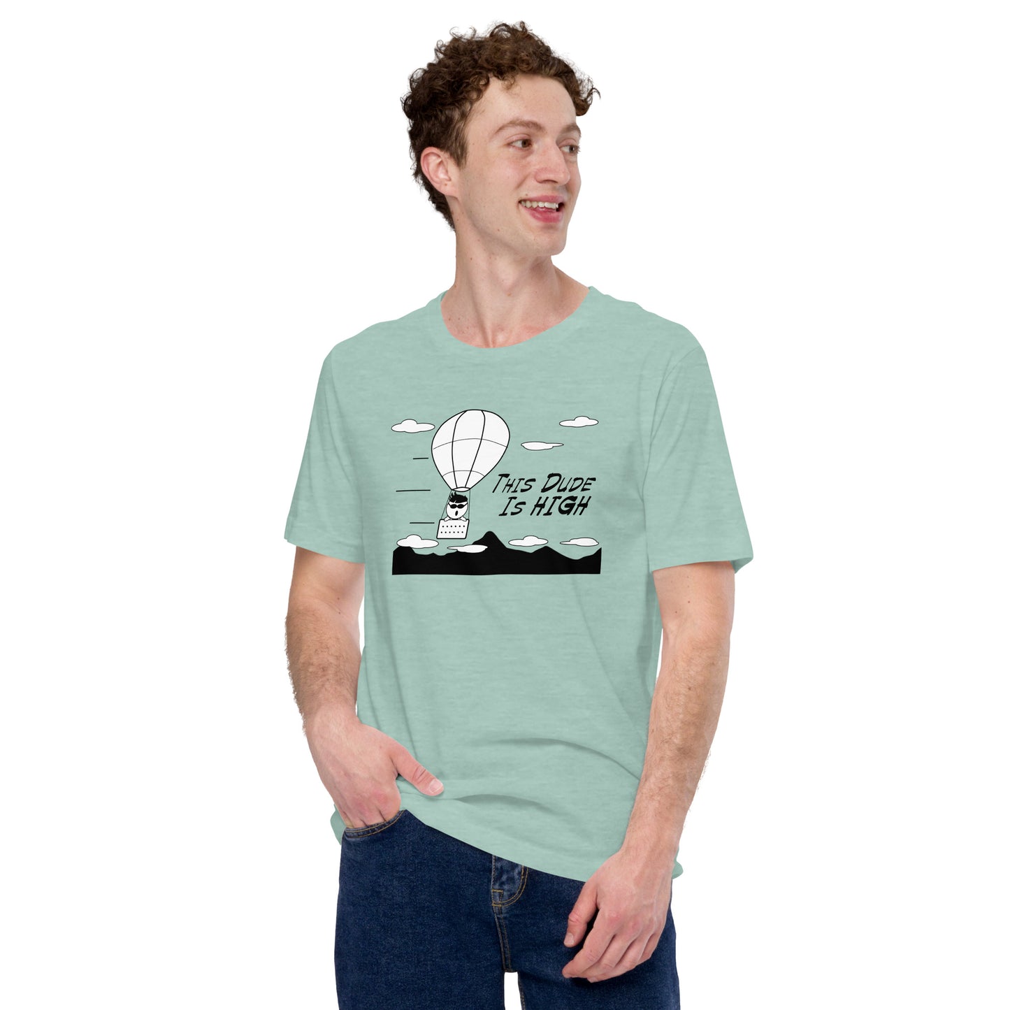 This Dude is High - Short-Sleeve Men's T-Shirt