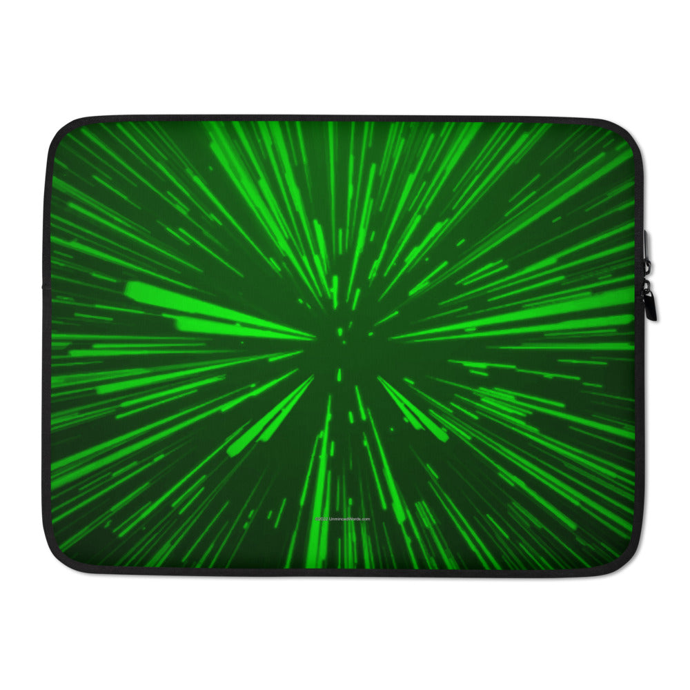 Hyperspace Deluxe - Green Laptop Sleeve