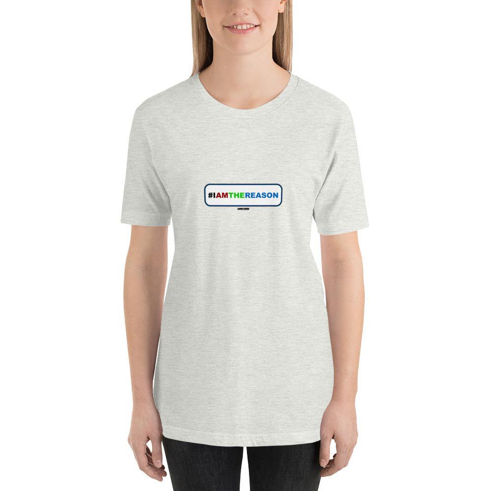 #IAMTHEREASON - Short-Sleeve Ladies' T-Shirt - Unminced Words