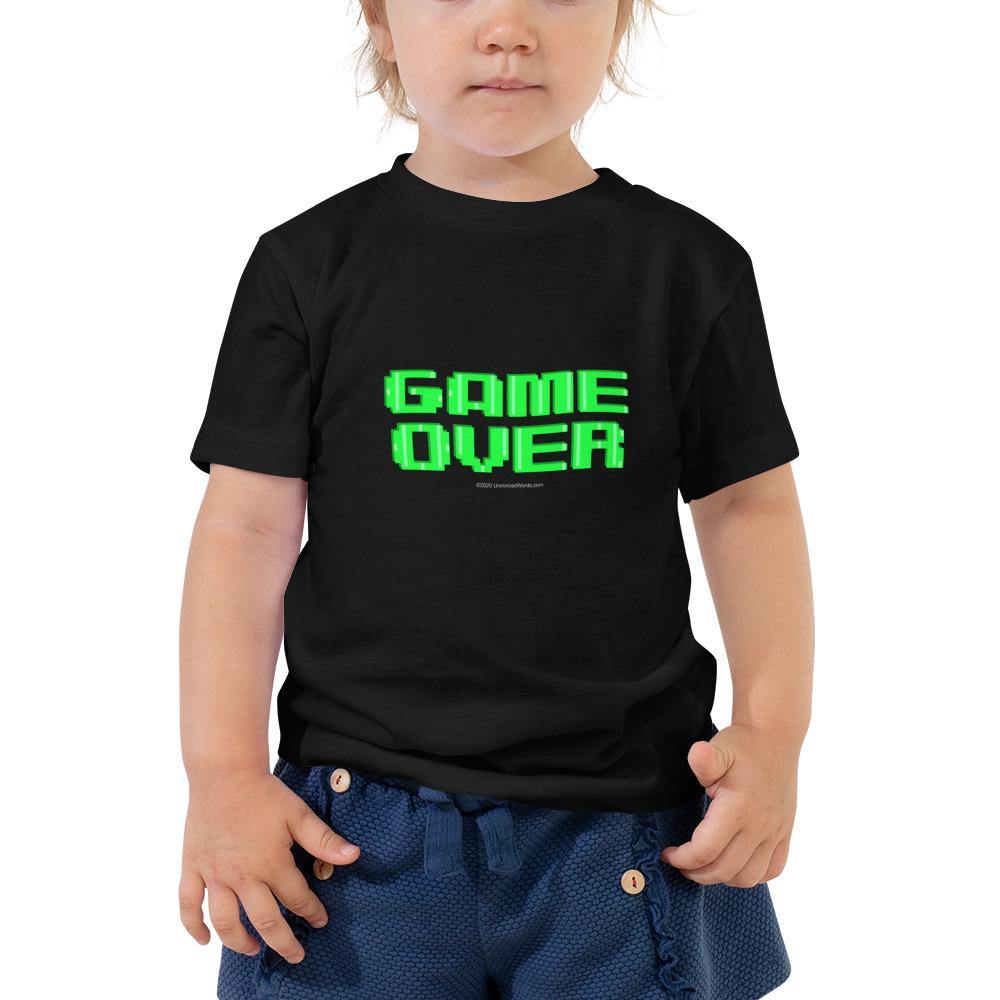 Game Over - Toddler Short Sleeve Tee - Unminced Words