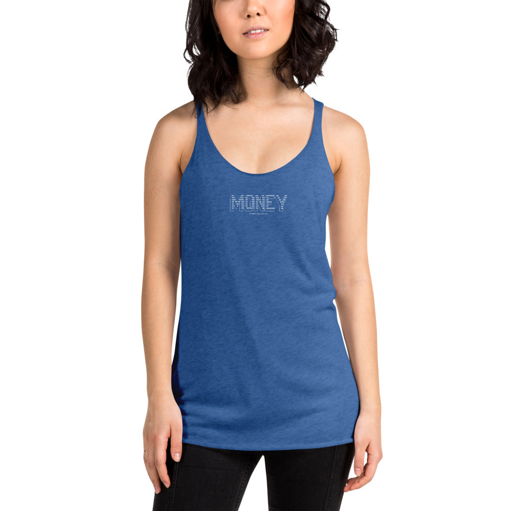 MONEY - Women's Racerback Tank - Unminced Words