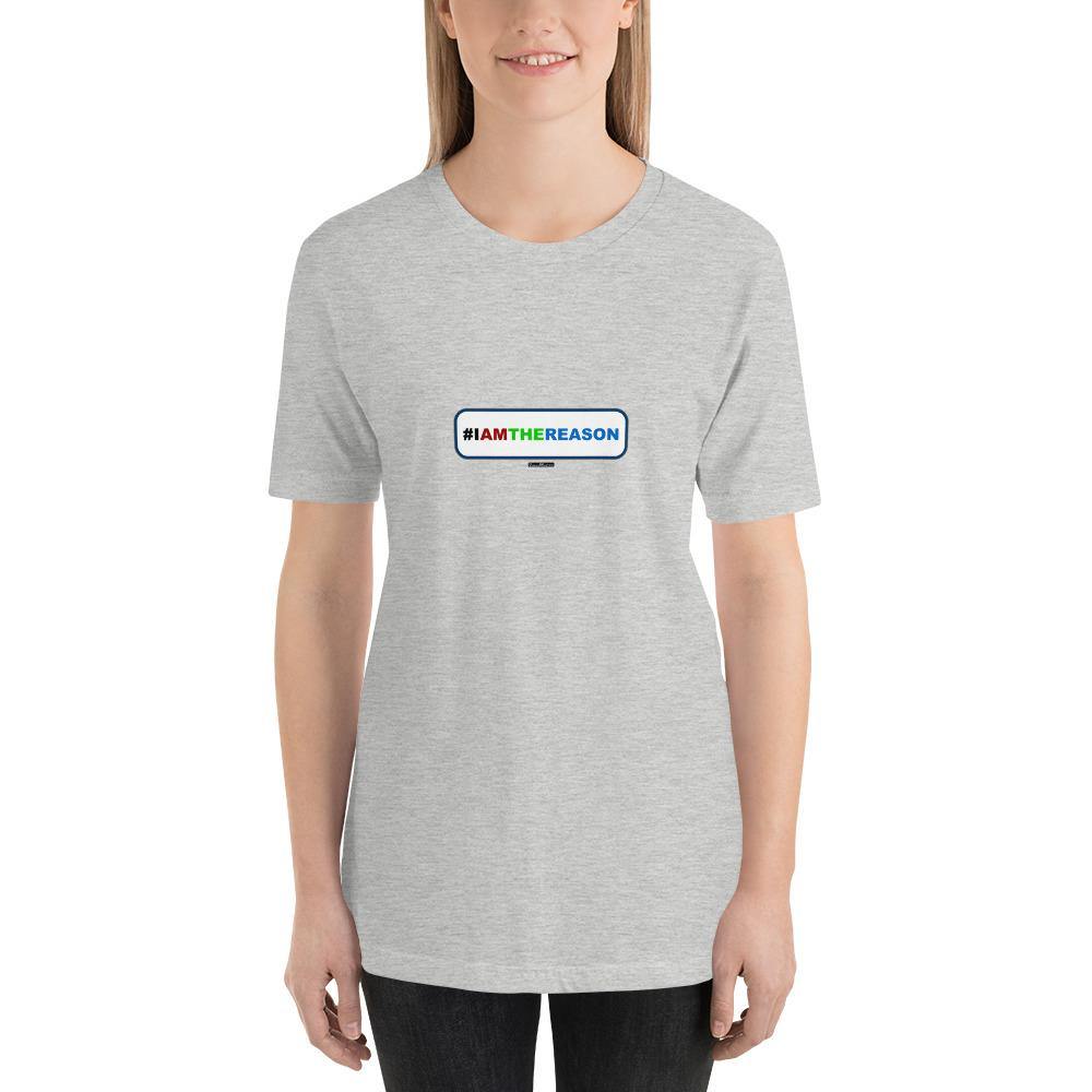 #IAMTHEREASON - Short-Sleeve Ladies' T-Shirt - Unminced Words
