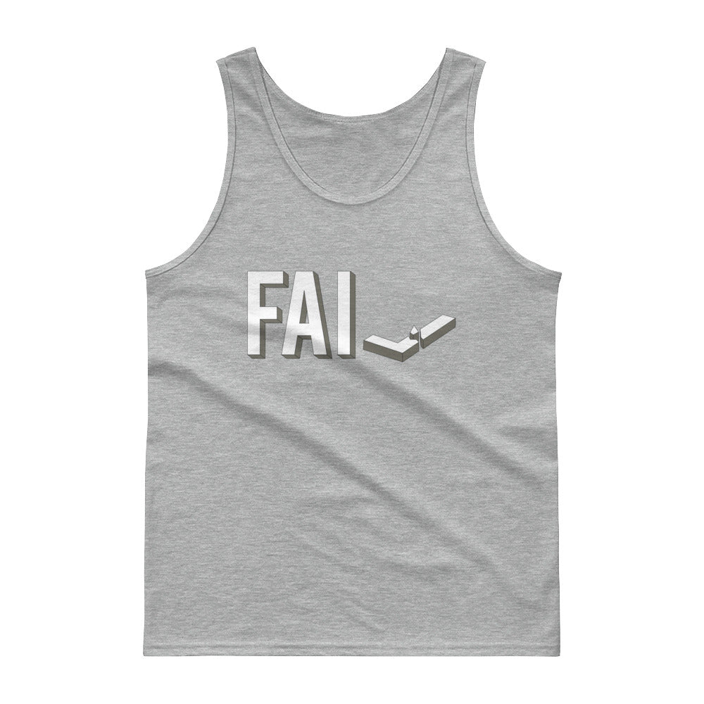 Fail - Cotton Tank Top - Unminced Words