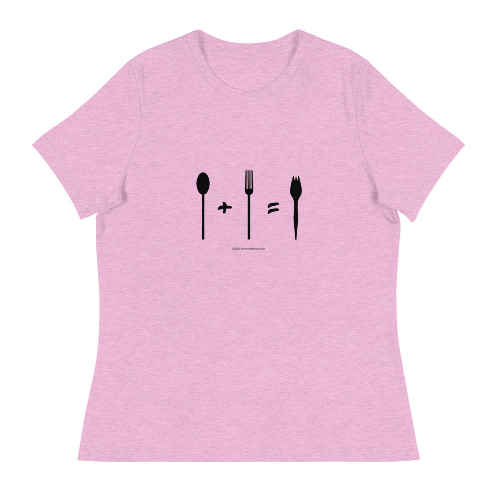 Spork - Women's Relaxed T-Shirt - Unminced Words
