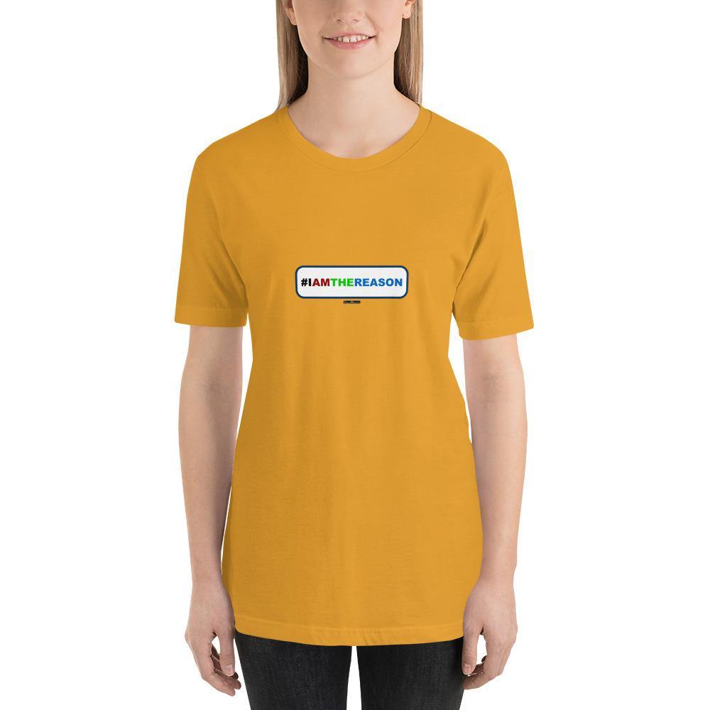 #IAMTHEREASON - Short-Sleeve Ladies' T-Shirt - Unminced Words