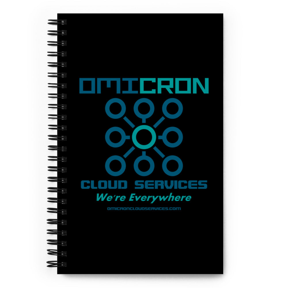 Omicron - Spiral notebook