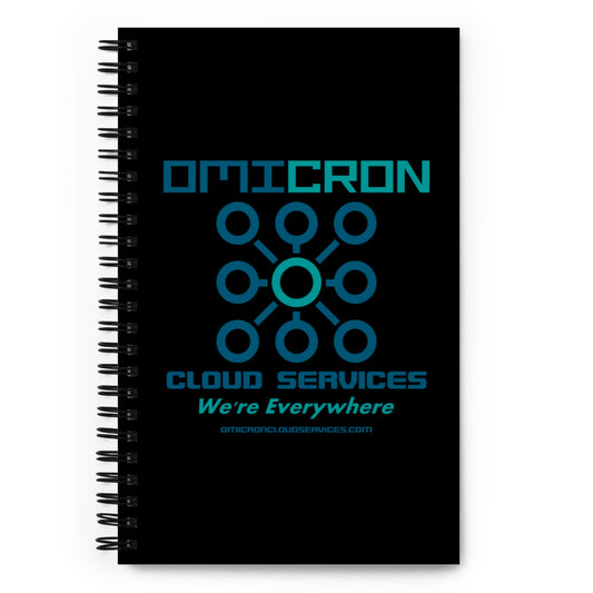 Omicron - Spiral notebook