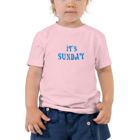 Sunday - Toddler Short Sleeve Tee