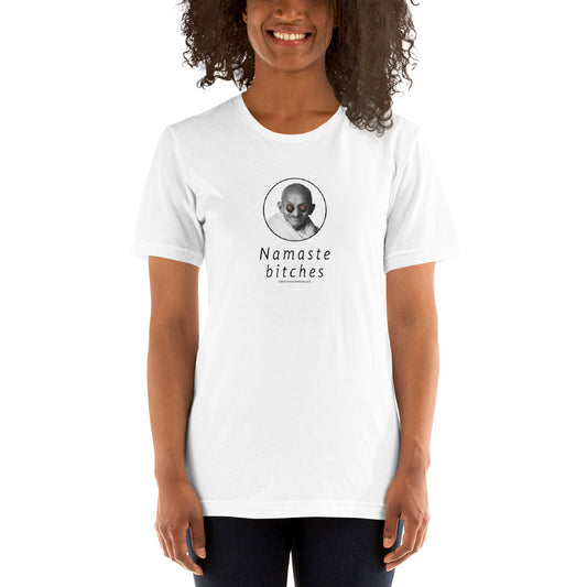 Namaste Gandhi - Unisex t-shirt - Unminced Words