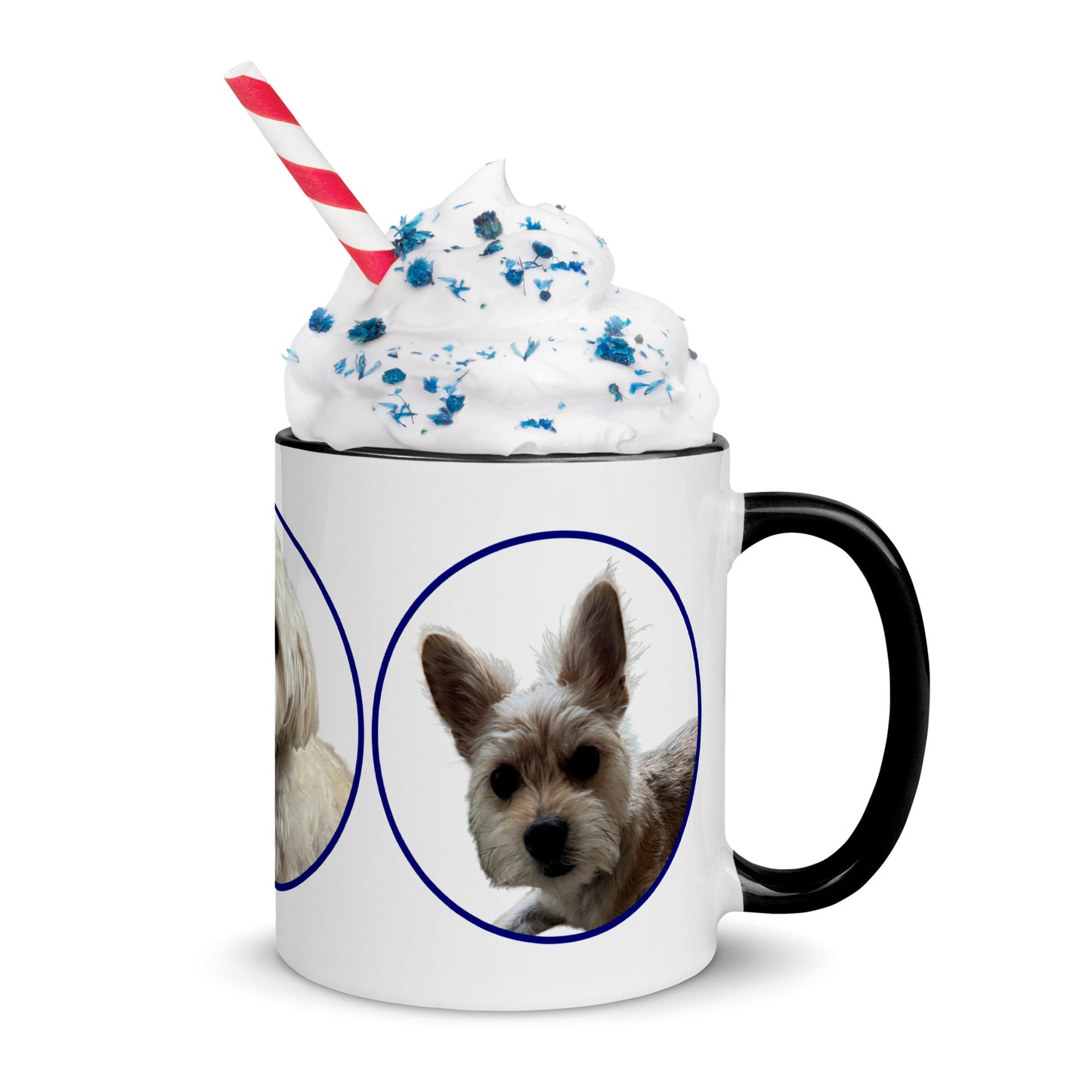 Cute Dogs - Mug with Color Inside