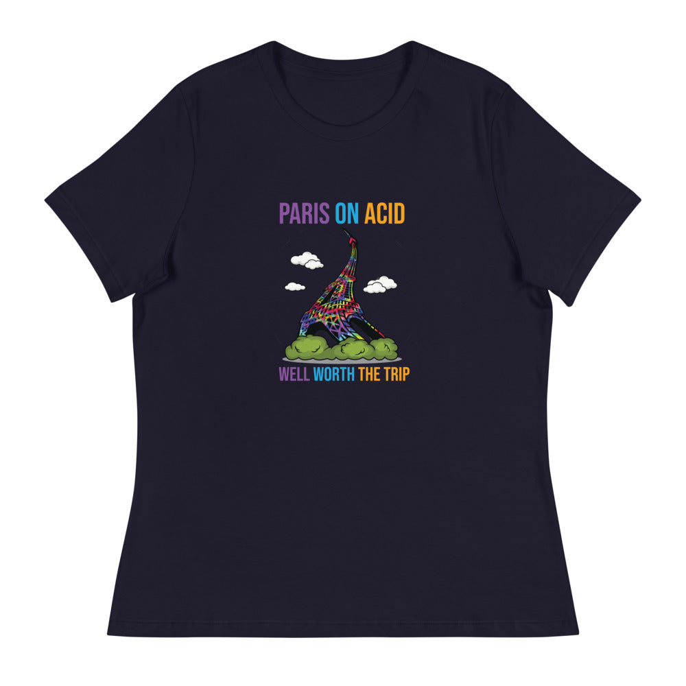 Paris On Acid - Women's Relaxed T-Shirt