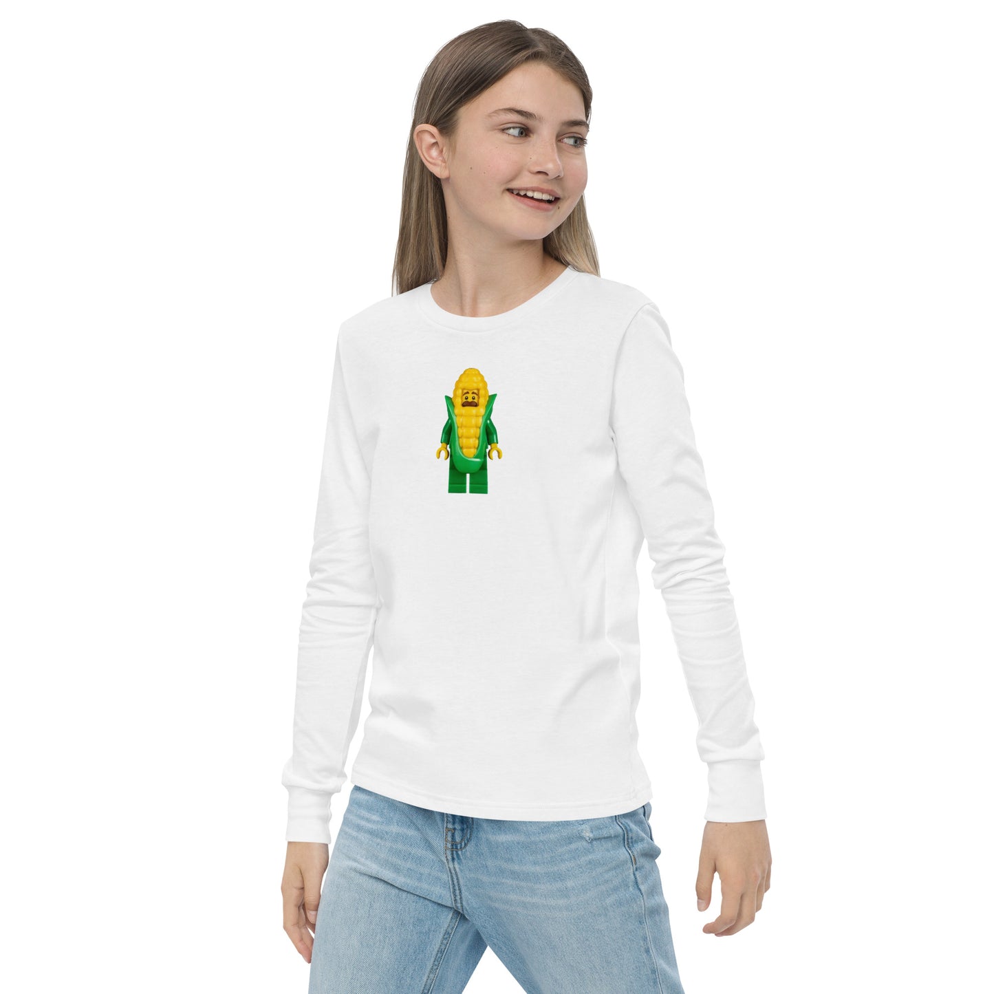 Corn Man - Youth long sleeve tee