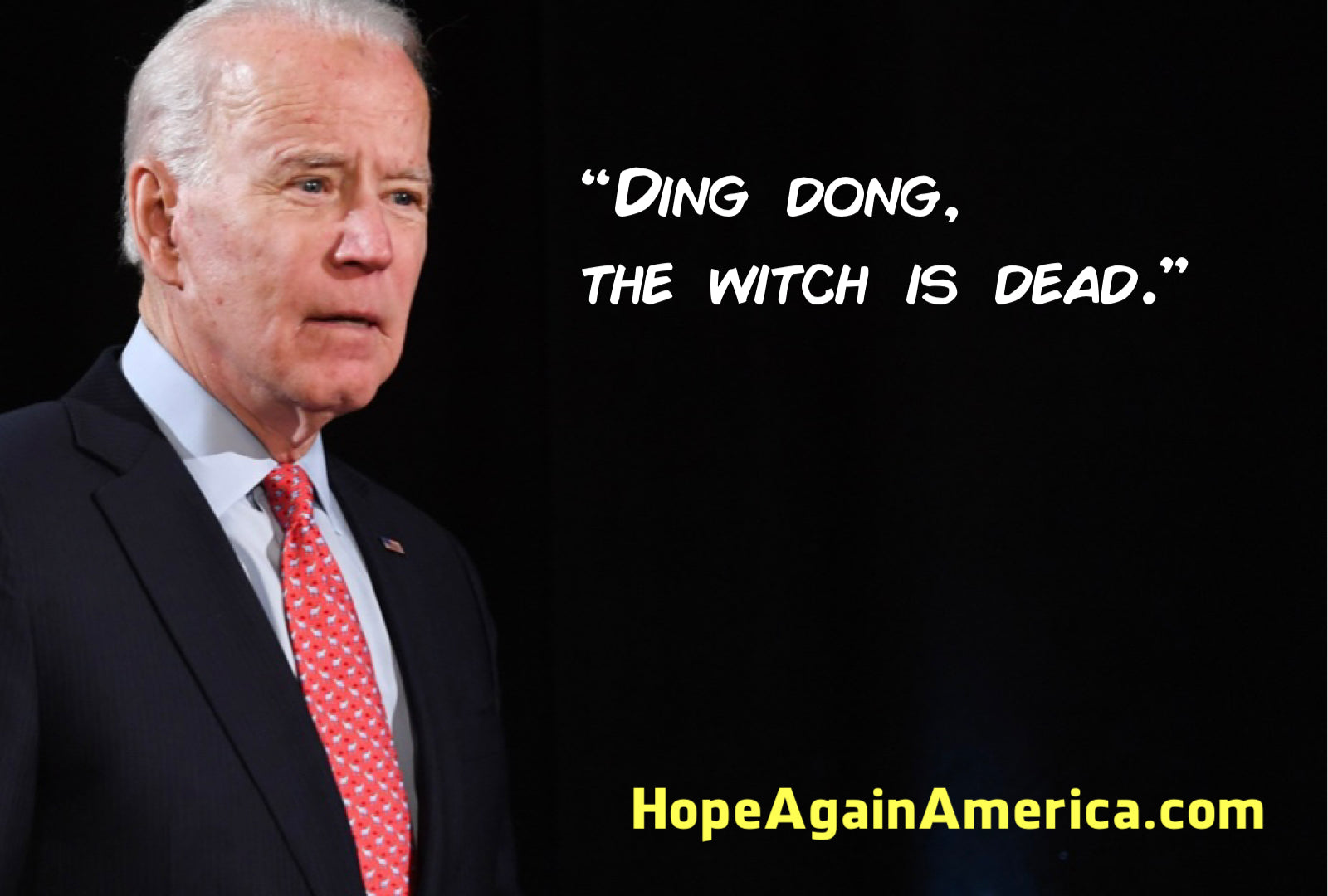 Ding Dong, The Witch Is Dead.