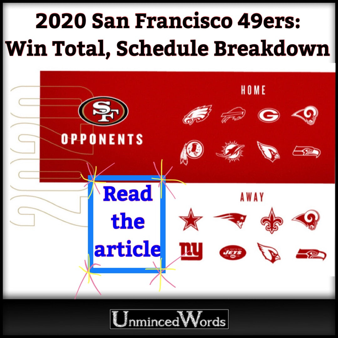 2020 San Francisco 49ers: Win Total, Schedule Breakdown