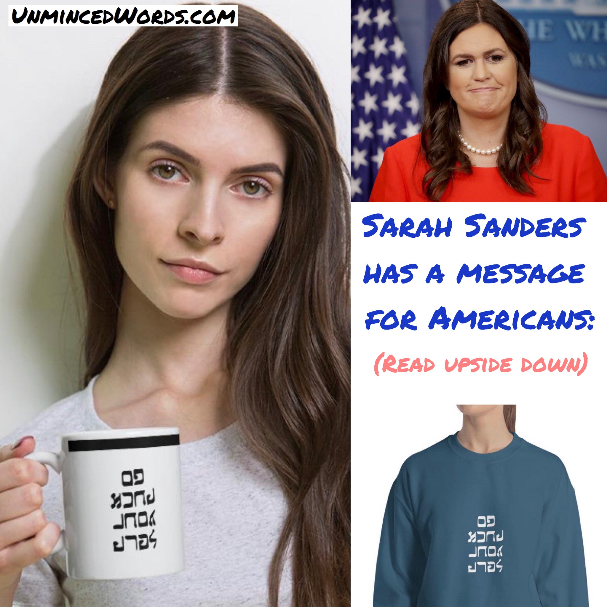 Sarah Sanders Has A Message For Americans