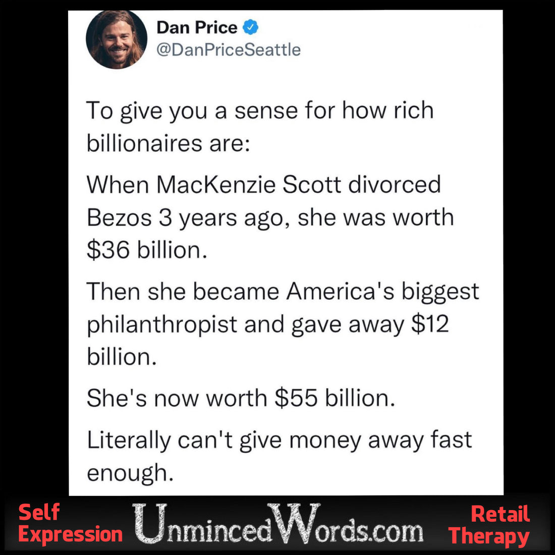Funny Money social media post is spot on