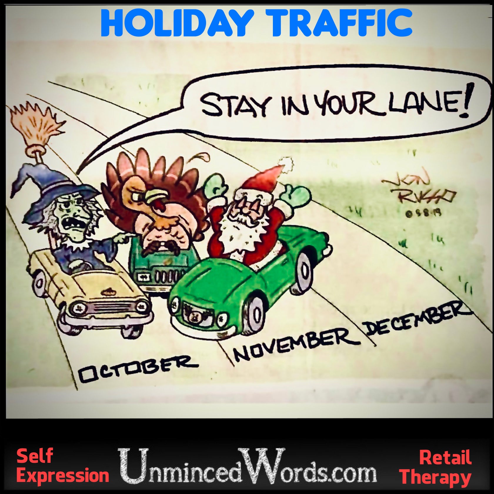 Stay in your lane, Santa!