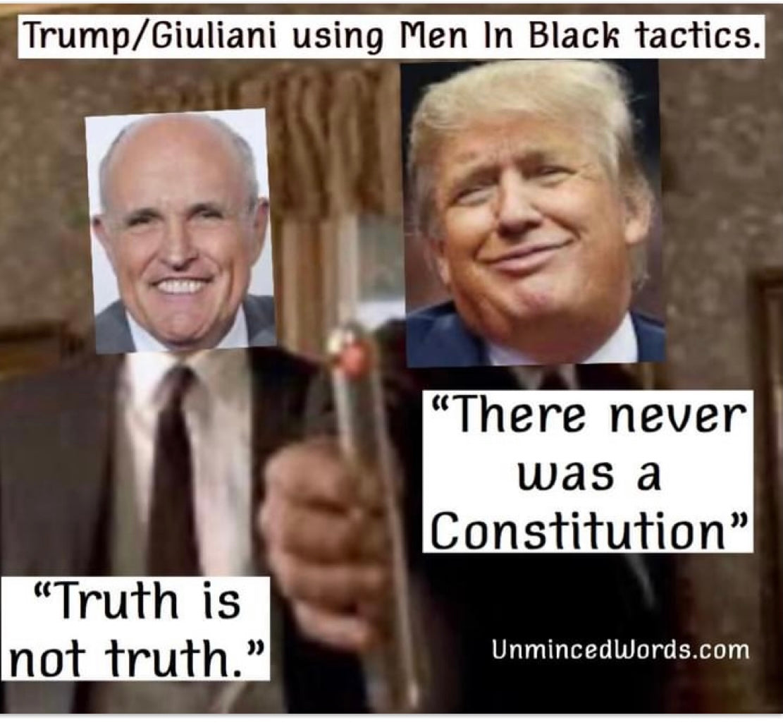 The Trump-Giuliani strategy is Political Science Fiction