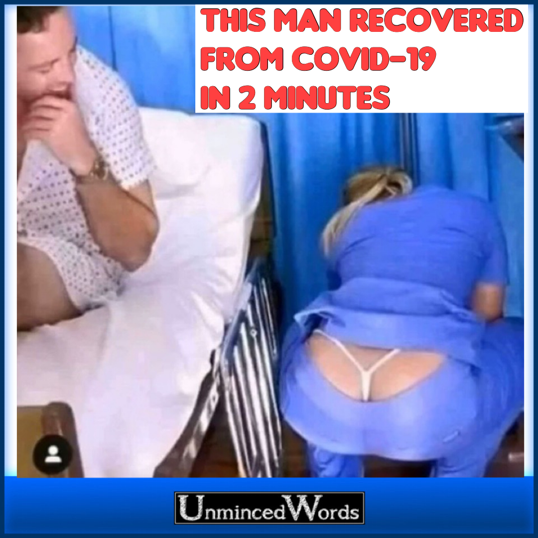 This man recovered from covid-19 in 2 minutes