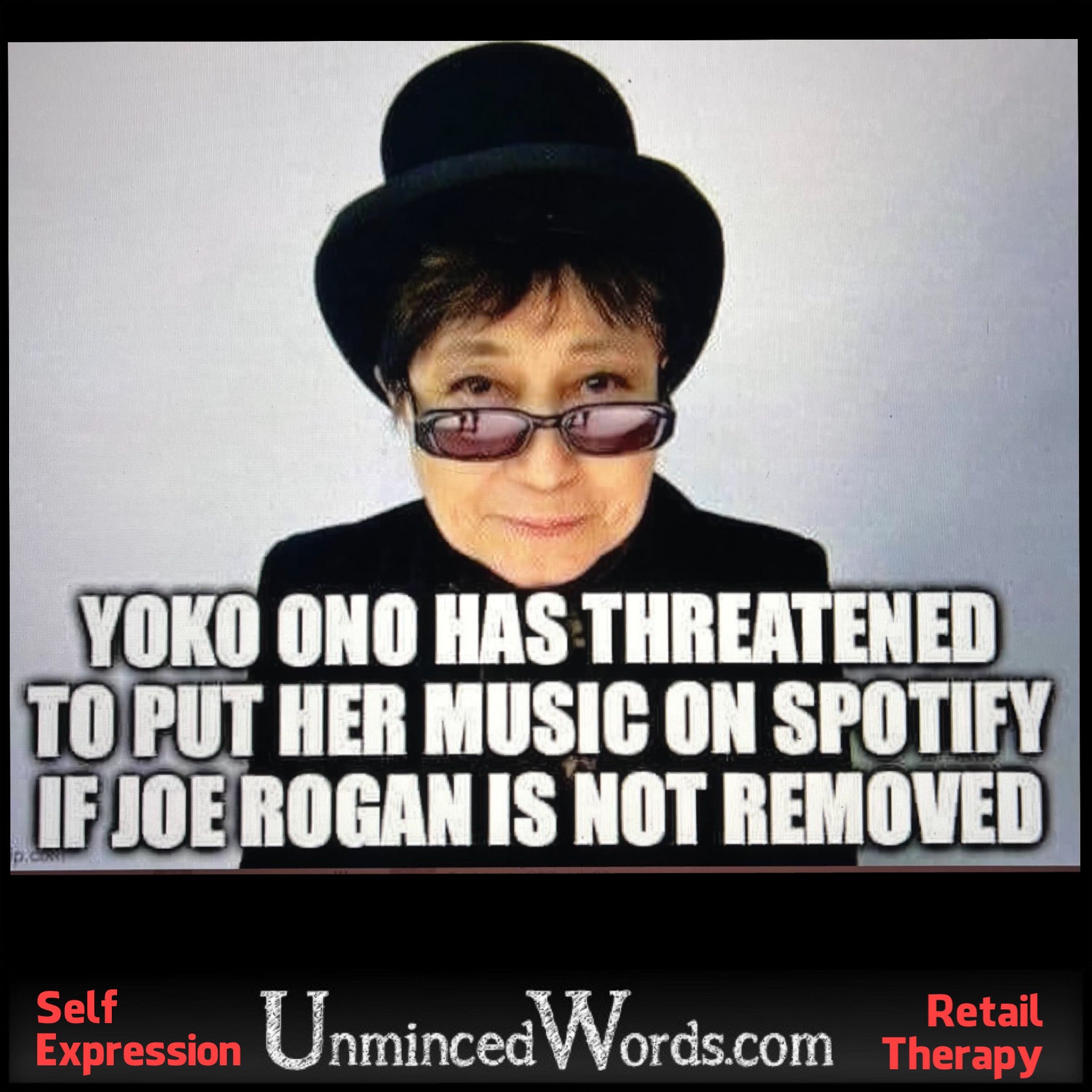 Yoko Ono Has Threatened To Put Her Music On Spotify If Joe Rogan Is Not Removed