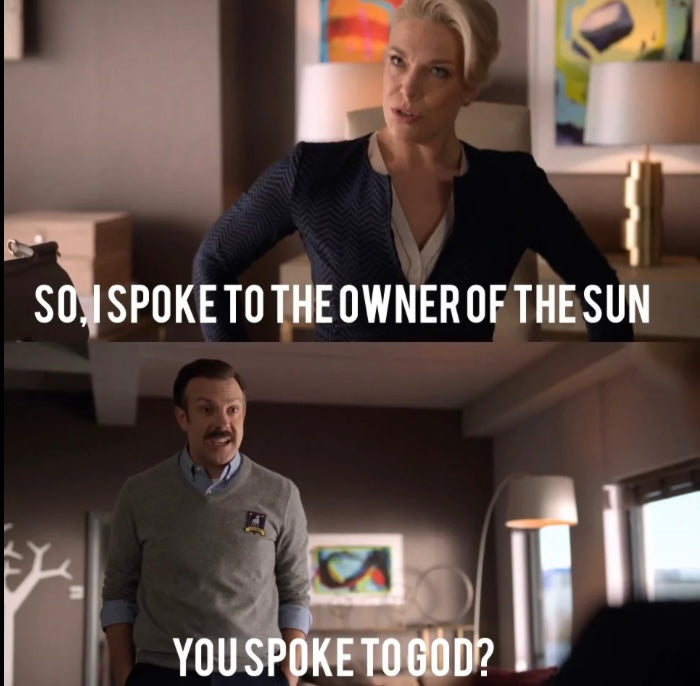 Ted Lasso memes brighten my day