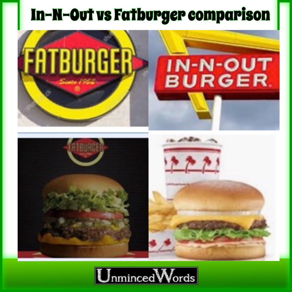 In-N-Out vs. Fatburger comparison