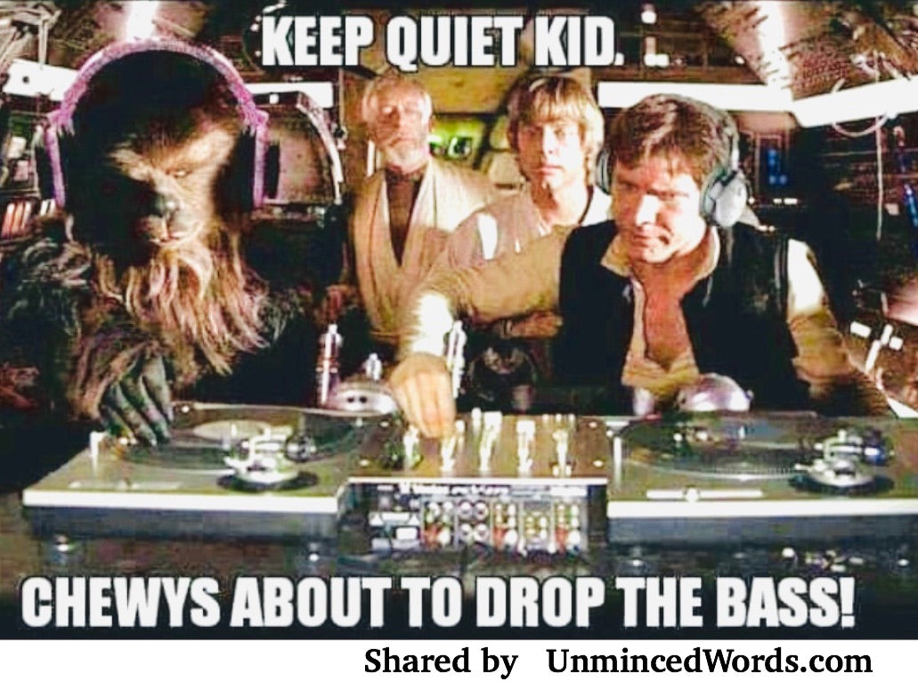 Keep quiet kid - Star Wars meme
