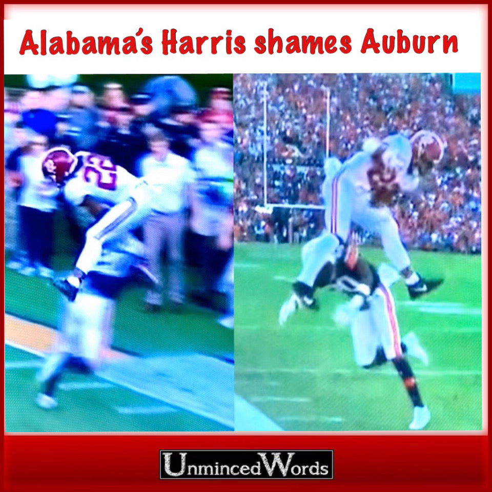 Alabama’s Harris Shames Auburn