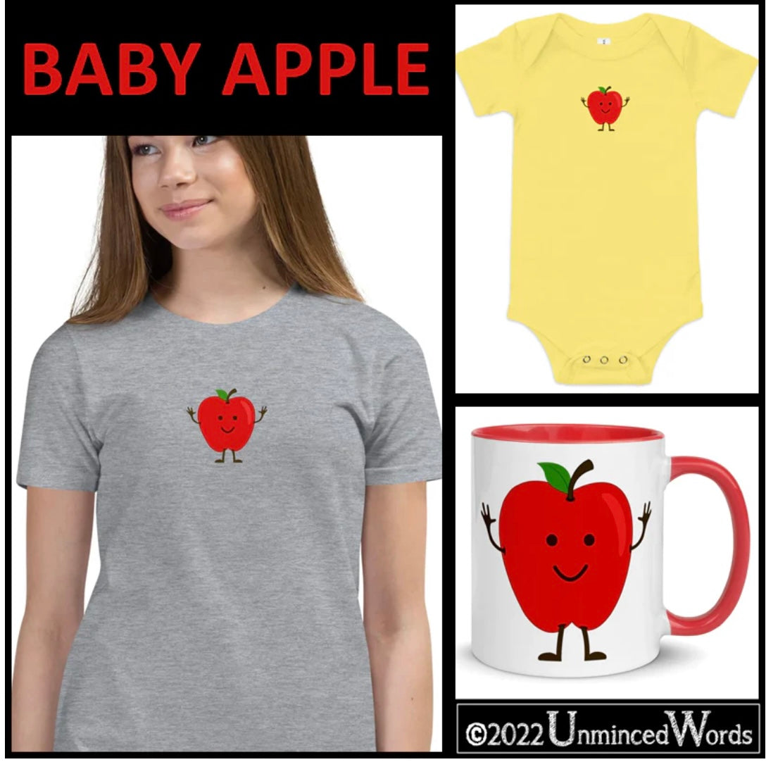 Designed by my 12 year old, I am sharing the Baby Apple collection! :)