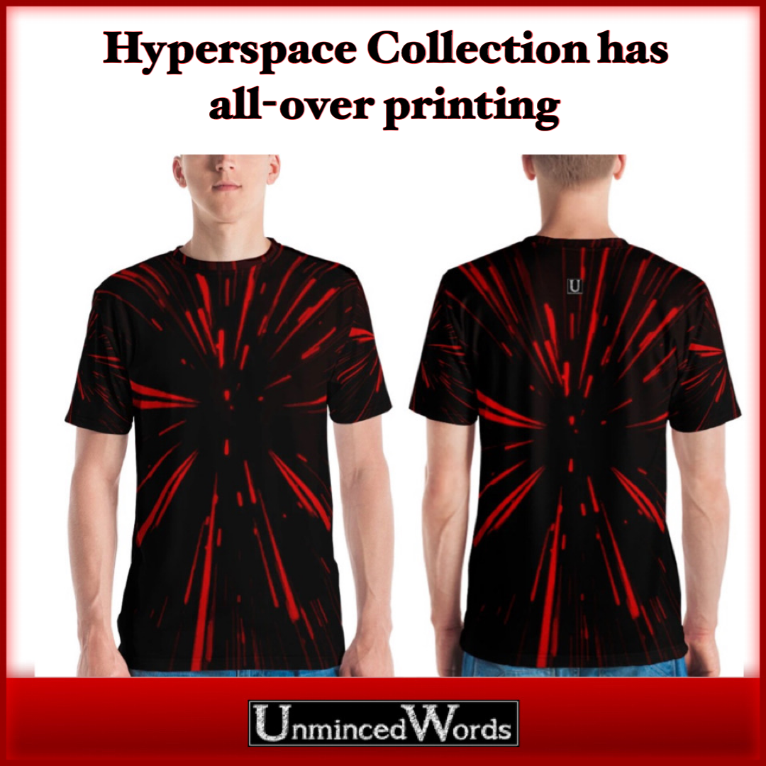 Hyperspace collection has all-over printing