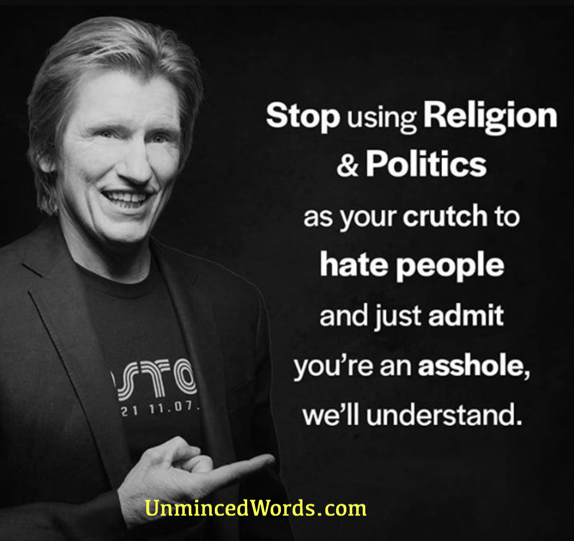 Denis Leary says it well