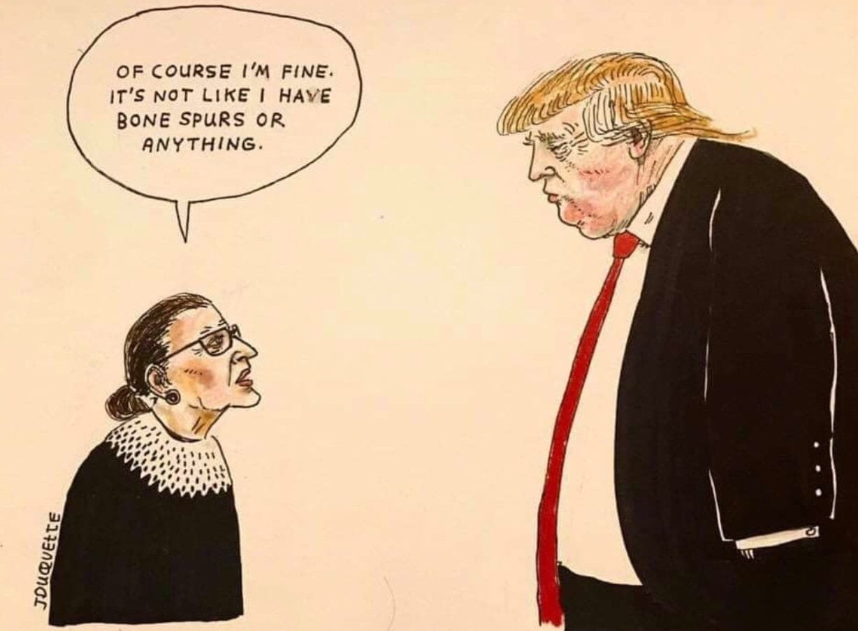 Justice Ruth Ginsberg is something special.