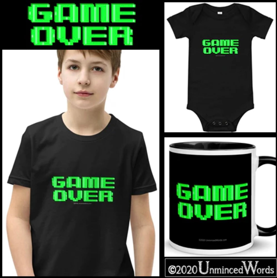 GAME OVER design is a winner