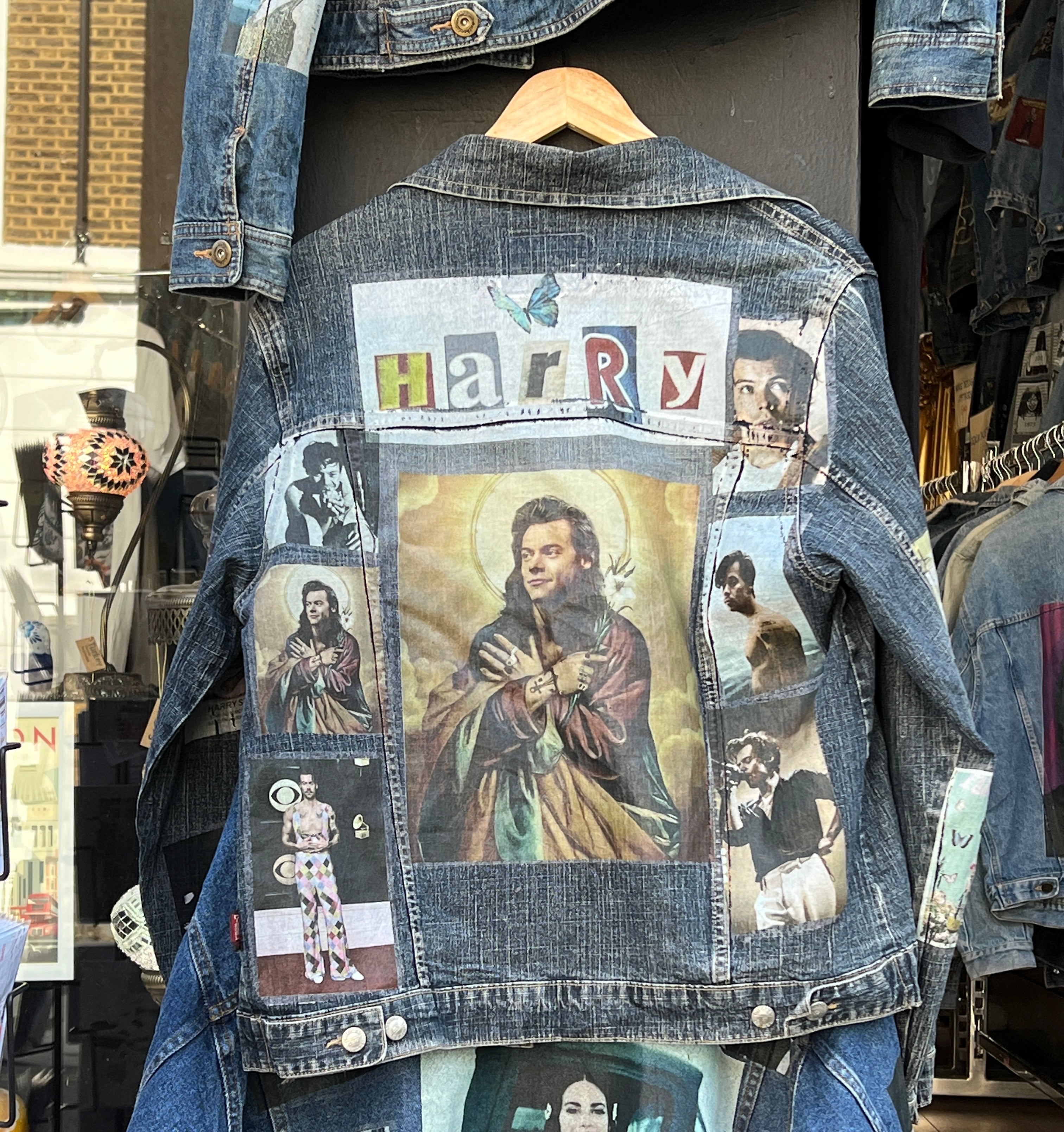 Saw this Harry Styles denim jacket in Nottingham.