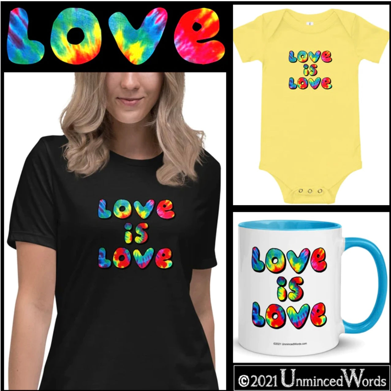Love is Love is our message and collection