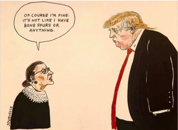 Justice Ruth Ginsberg is a hero to many