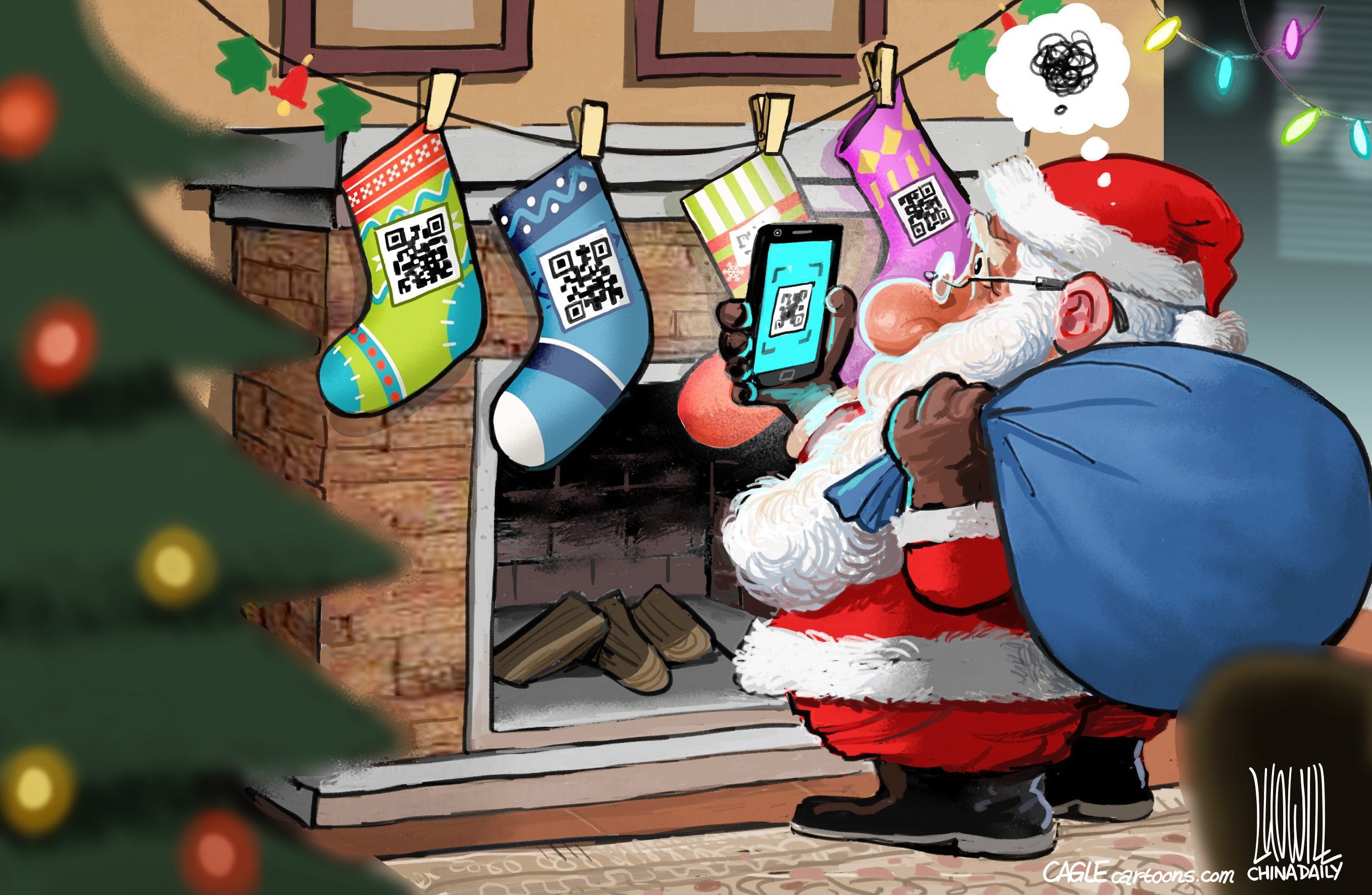 Christmas future? #christmas #scan #scanner www.UnmincedWords.com link here.