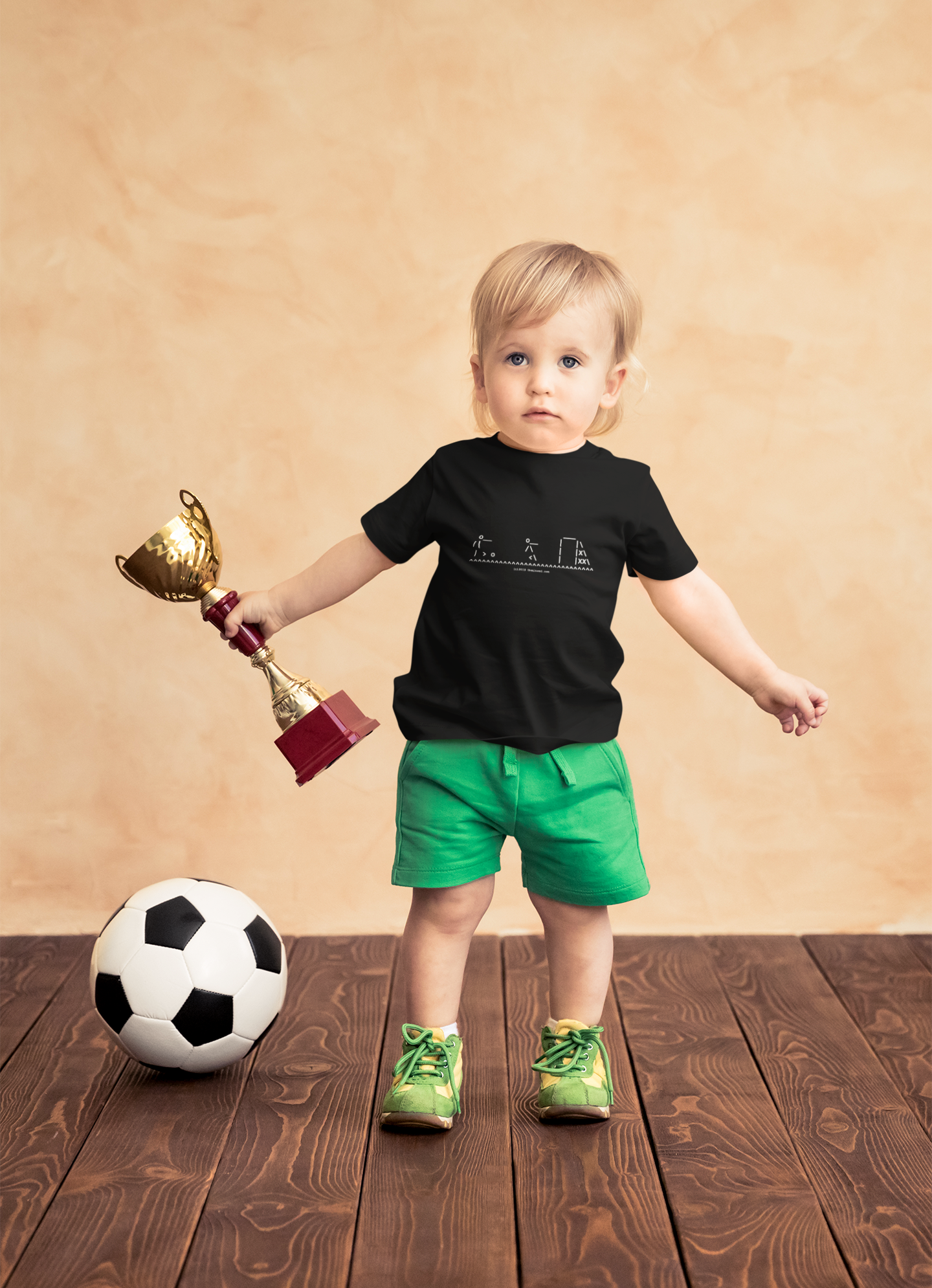 Score a goal with an assist from our soccer design