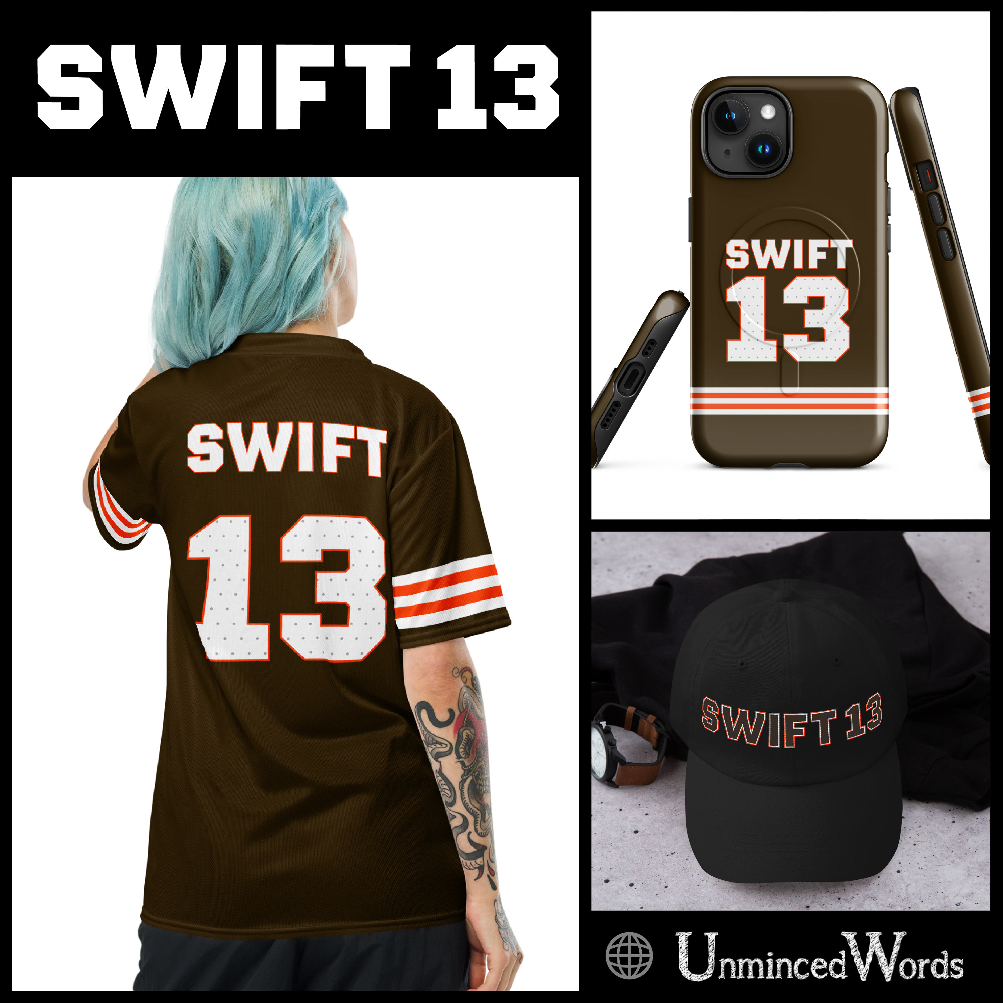 Swift 13 - Cleveland Browns style