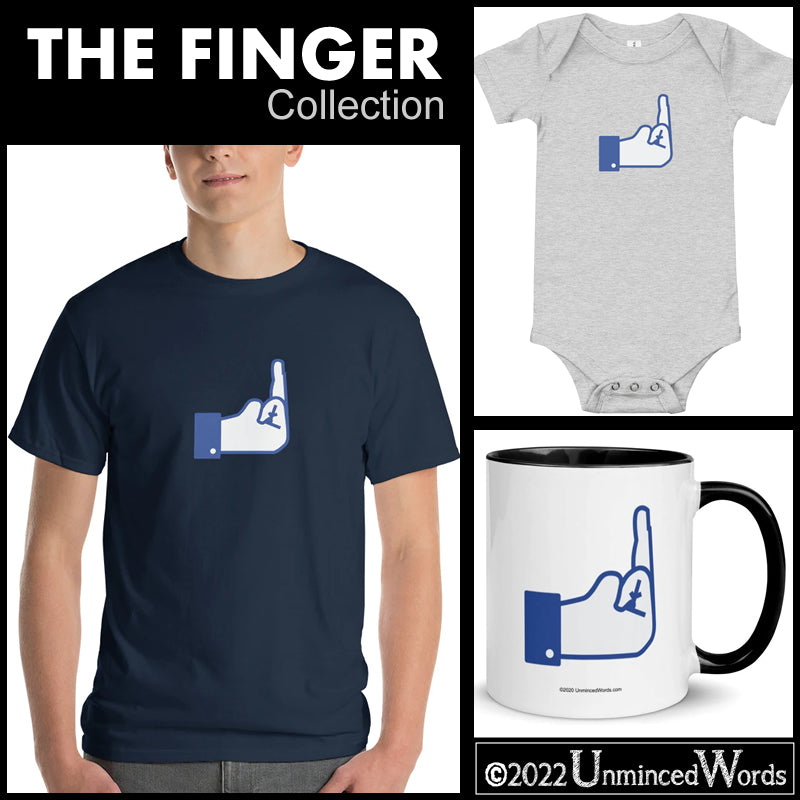 The Middle Blue Finger