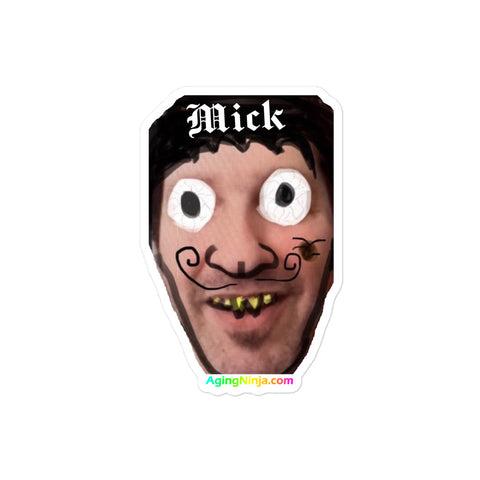 Mick - Bubble-free stickers