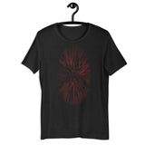 Hyperspace - Red Unisex t-shirt