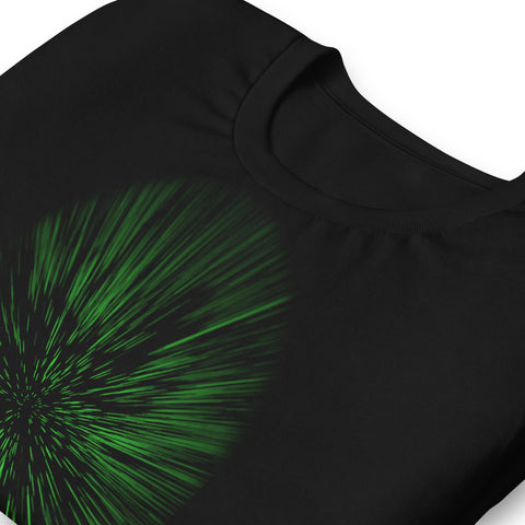 Hyperspace - Green Unisex t-shirt