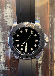 The Blackout Diver: Automatic Mechanical Wristwatch