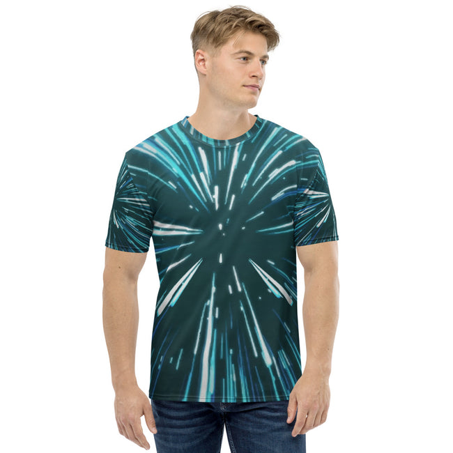 Hyperspace Deluxe - Men's Blue T-shirt