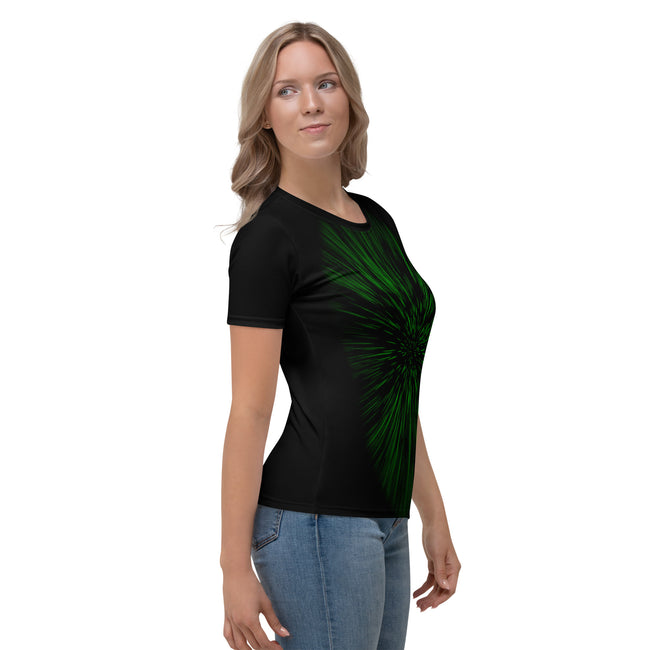 Hyperspace - Green Women's T-shirt