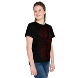 Hyperspace - Red Youth crew neck t-shirt