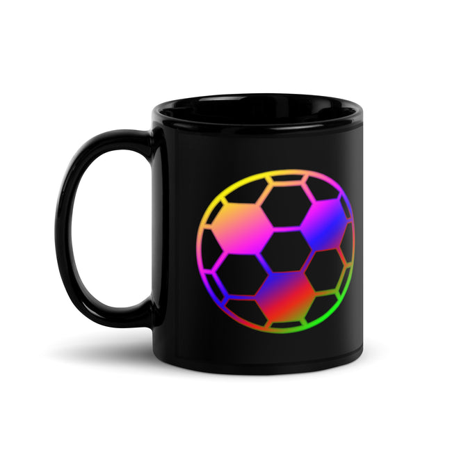 Soccer DNA - Black Glossy Mug