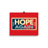 Hope Again - Poster - Unminced Words