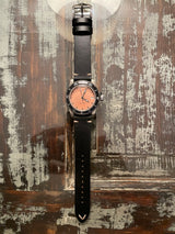 Dusty Pink Diver: Automatic Mechanical Wristwatch